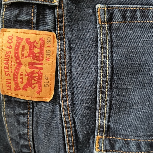 Men's 514 blue jeans 36 x30 - Picture 2 of 2